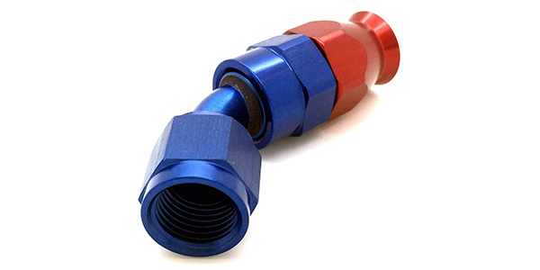 PTFE hose ends 45 degree PTFE hose ends 45 degree